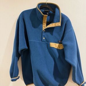 PATAGONIA Synchilla snap T fleece Jacket Sweater Mens Large